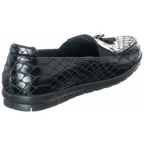 Resim 41-42-43-44 Numara 200592-1 Siyah Büyük Numara Kadın Gündelik Rahat Ayakkabı Siyah 