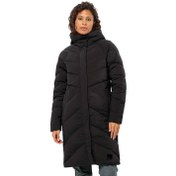 Resim Jack Wolfskin Marienplatz Coat Rds Kadın Siyah Outdoor Ceketi 