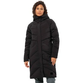Resim Jack Wolfskin Marienplatz Coat Rds Kadın Siyah Outdoor Ceketi 