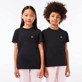 Resim Lacoste Classic Çocuk Siyah T-shirt 