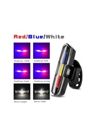 Resim Forte GT Bisiklet USB şarjlı Led Kırmızı Mavi Beyaz Xbyc 6017-3 