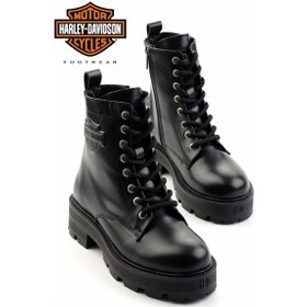 Resim Black Hakiki Deri Kadın Bot & Bootie Hd0777005703 001 