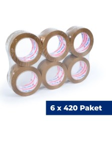 Resim Nuga 45 mm x 100 mt Kahve (Taba) Koli Bandı 2520 Adet 