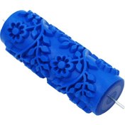 Resim Suntek 5 '' Kabartmalı Desen Boya Rulosu Dıy Duvar Boyama Edger 