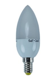 Resim 3W 220-240V 4000K E14 Buzlu Cam Led Buji Ampul 