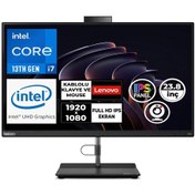 Resim Lenovo ThinkCentre Neo 30a 24 G4 12K0A05CTR i7-13620H 16 GB 512 GB SSD 23.8" Dos AIO Bilgisayar 