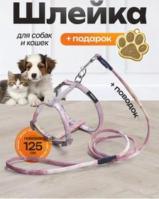 Resim Alenat Orta Ve Küçük Irklar İçin Kedi Göğüs Tasması Ve Tasması 433455561 