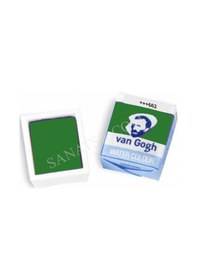 Resim Talens Van Gogh 1/2 Tablet Sulu Boya 662 Permanent Green 