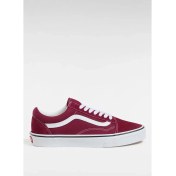 Resim Vans VN000CR5ZCF1-OLD Skool Bordo Kadın Deri Lifestyle Ayakkabı 