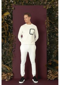 Resim Efor P 1140 Slim Fit Ekru Spor Pantolon Ekru 