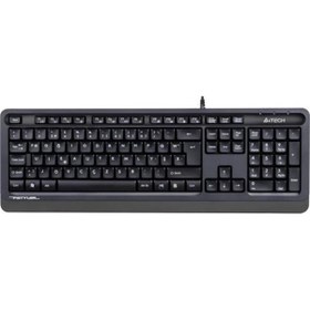 Resim AyrStore A4 TECH FK10 F TR MM SİYAH USB KABLOLU KLAVYE 