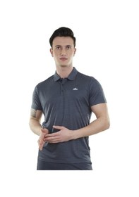 Resim Alpinist Horizons Ultra Dry Erkek Polo T-shirt 600613 Antrasit Melanj 
