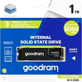 Resim PX600 1tb SSD - Pcıe Gen4, Nvme, 5000MB/S Okuma, 3200MB/S Yazma, SSDPR-PX600-1K0-80 