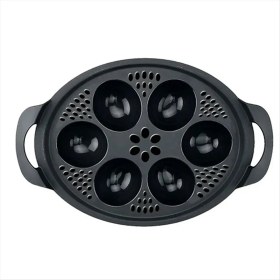 Resim Empoorlium Tm5 Tm6 TM31 Için Yeni 6'sı 1 Arada Yumurta Vapur Tepsisi Gıda Sınıfı Pp, 6 Yumurta Kalıpları Buharlı Yumurta Kazanı (Yurt Dışından) 