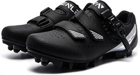 Resim Bisiklet Ayakkabısı 42 Numara Dağ Bisikleti Ayakkabı Pedal Tokalı 2 Delikli Krampon Sistemi Fenlern 