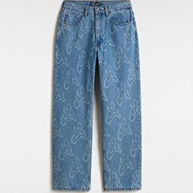 Resim CHECK-5 BLAZE LOOSE DENIM PANTOLON 