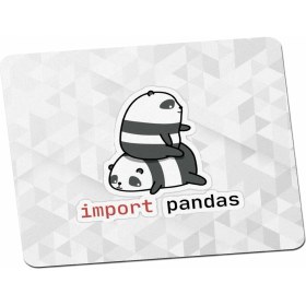 Resim Panorama Ajans Tatlı Cute Panda Tasarım Sticker Mouse Pad 