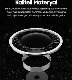 Resim Mikrofonlu Kablolu Jack Girişli Kulaklık - Kopmaz Esnek Kablo - Ultra Güçlü Tasarım (Siyah) 