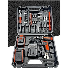 Resim Moonshop Darbeli Kömürsüz Motor Çift Akülü Şarjlı Somun Bijon Sıkma Makinesi 