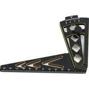 Resim Teltree Alüminyum Alaşımlı Tekerlek Ölçüm Cetveli Bjm383 - 21x8x3cm, 75g 