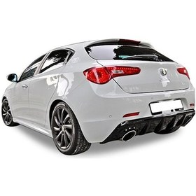 Resim Alfa Romeo Guilietta Sprint Yan Marşpiyel Seti Mat Siyah0 10üzeri 
