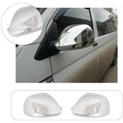 Resim Volkswagen Amarok Uyumlu 2010-2021 Krom Ayna Kapağı 2 Parça Paslanmaz Çelik 