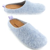 Resim Gezer Kadın Kışlık Rahat Taban Keçe Ev Bahçe Terlik Gt1kze.13898.07.5r9.2m Lila 