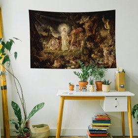 Resim The Quarrel of Oberon and Titania Duvar Örtüsü - 60 cm x 90 cm 
