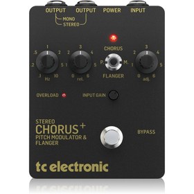 Resim TC Electronic SCF Gold Stereo Chorus + Pitch Modulator Flanger Pedalı 
