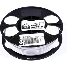 Resim PLA 3D Filament - Beyaz 1.75MM DATYFBYZ175-Y 