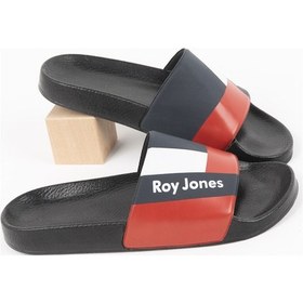 Resim Roy Jones Slide Ortopedik Erkek Yazlık Günlük Rahat Terlik-8300 Lacivert 