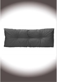 Resim Dış Ve Iç Mekan Palet Bahçe Balkon Havuz Başı Yat Minderi Koltuk Minderi Sırt Gri 