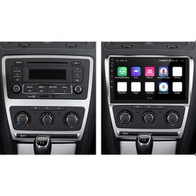 Resim Skoda Octavia Android Multimedya Sistemi 4-64 Myway 2004-2013 9" 