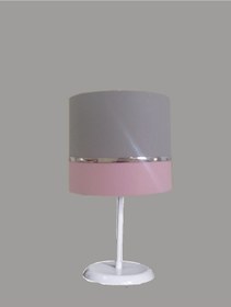 Resim Genel Markalar GRİ PEMBE KUMAŞ KAPLAMA 2.Lİ SET YATAK ODASI GENÇ VE ÇOCUK ODASI AVİZE VE ABAJUR SETİ 