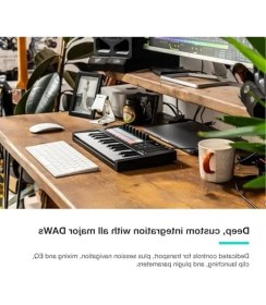 Resim Die Grup Taşınabilir 25 Tuşlu USB Mıdı Klavye Kontrolörü ile Müzik Üretimi 