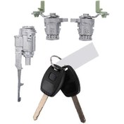 Resim 2002-2006 Yılları Arası Araç Kapı Kilidi Silindir Anahtarı Kontak Namlu Kilidi Seti, 72185-s9a-013 