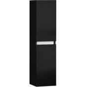 Resim Denko More 35 Cm Mdf Siyah Banyo Boy Çamaşır Dolabı 