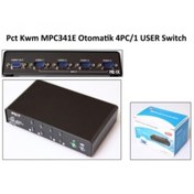 Resim OEM Swıtch 4 Port Vga+ps2 1.8 M/f Kablolu Manuel Kwm Swıtch Mpc341e 