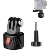 Resim Lemestar Hızlı Çıkışlı Manyetik Aksiyon Kamera Adaptörü - Gopro, Insta360, Djı Uyumlu 