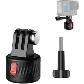 Resim Lemestar Hızlı Çıkışlı Manyetik Aksiyon Kamera Adaptörü - Gopro, Insta360, Djı Uyumlu 