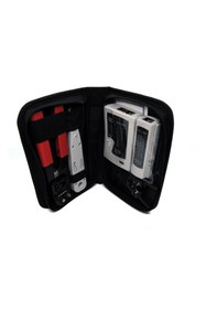 Resim Beek Network Tool Set includes:- 1x LSA punch down tool- 1x Modular Crimping Tool 8P8C- 1x wire cutting a 
