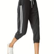 Resim Kadınların Yeşil 7 İnç Çoraplı Spor Pantolonu - Yoga, Koşu ve Fitness için Mükemmel - Günlük Tarz, Orta Esneklikli Kumaş, Yaz Açık Etkinlik Ekipmanı, Yoga Pantolonu|Günlük Tarz Pantolonu|Orta Esneklikli Kumaş 