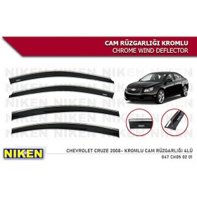 Resim Cruze 2009 2010 2011 2012 2013 Model Nıken Kromlu Cam Rüzgarlığı 