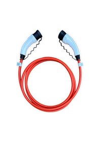 Resim Byco-22t2-tb-4 22kw Destekli 4m Turuncu Elektrikli Araç Şarj Kablosu 