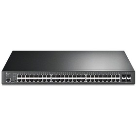 Resim Tp-lınk Omada Tl-sg3452p 48 Port Gıgabıt L2+ 4 Port 1gb Sfp Uplınk 384w Poe Yönetilebilir Rackmount Swıtch 