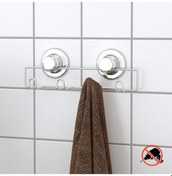 Resim Teknotel 4'Lü Vakumlu Portmanto Vestiyer Elbise Askısı Krom Dm244 Krom 