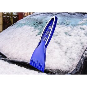 Resim Kenpool Araba Camı Buz Kırağı Kazıyıcı Kazıma Aparatı Esnek Plastik 