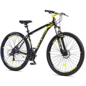 Resim Corelli Snoop 4.1 Erkek Dağ Bisikleti Md 27,5 Jant 24 Vites Siyah Neon Sarı 18 Kadro Siyah - Sarı 