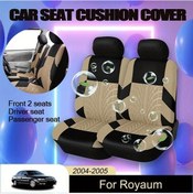 Resim Lumaworld Renault Koleos Captur Megane Dacia Duster Anti Kaymaz Koltuk Kılıfı Siyah 2 Ön Koltuk 
