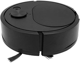 Resim Robot Elektrikli Süpürge: Akıllı Süpürme Robotu, Ahşap Karo halı Için Mini Robot Elektrikli Süpürge, Yüksek Verimlilik Filtrasyonu, güçlü Emme, akıllı Teknoloji, Ev Için (Siyah) 